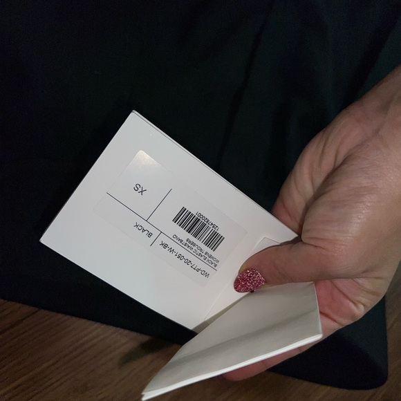 We11done Black High-Waisted Pants - Picture 4 of 4